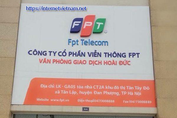 văn phòng fpt hoài đức