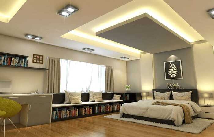 thạch cao quận 4 phòng ngủ