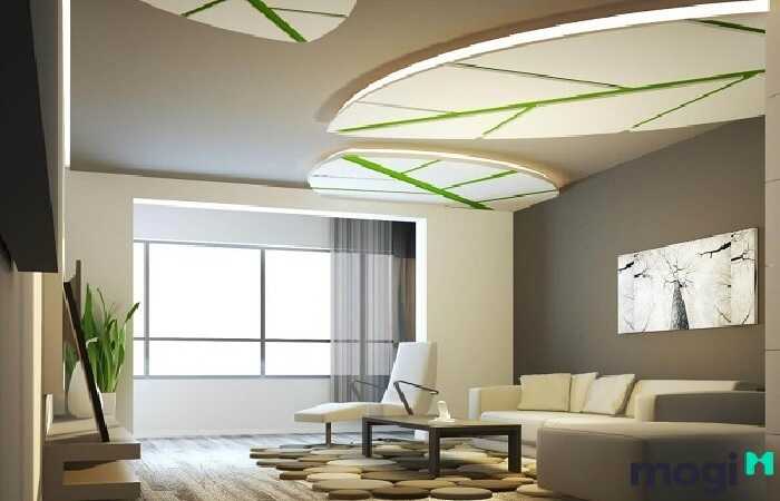 thạch cao hoài đức phòng khách