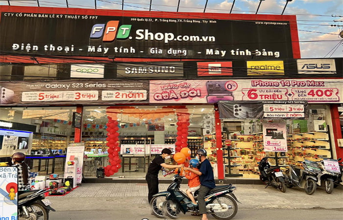 fpt shop trảng bàng