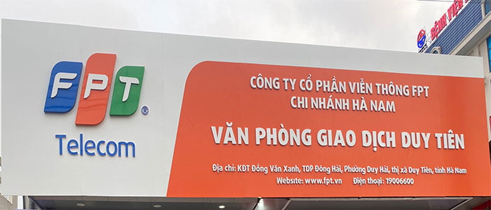 văn phòng fpt duy tiên