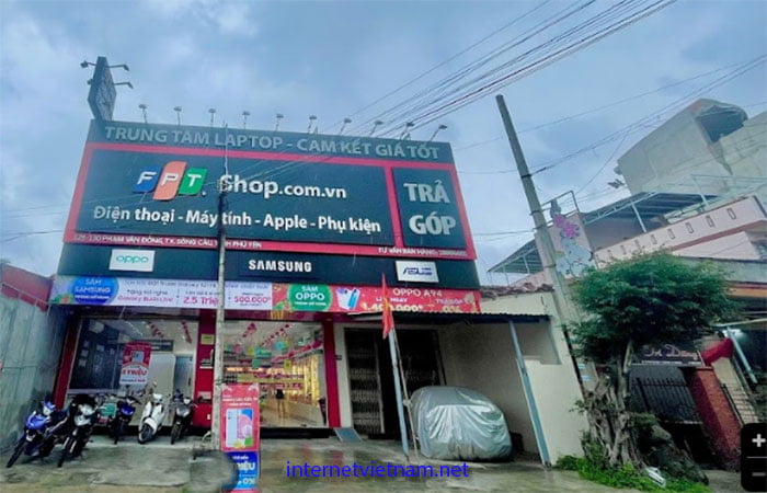 fpt shop sông cầu